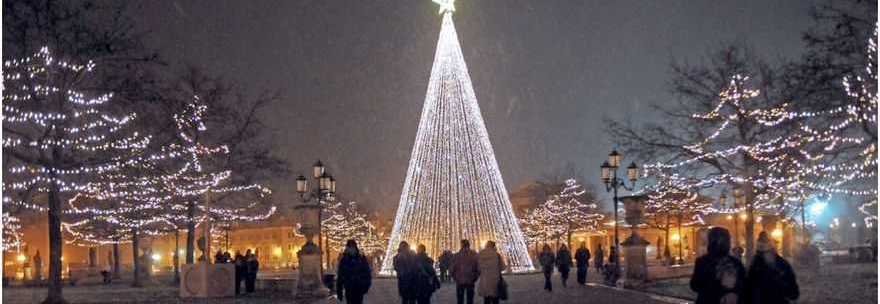 Padova tra luminarie high tech e ‘snow park’