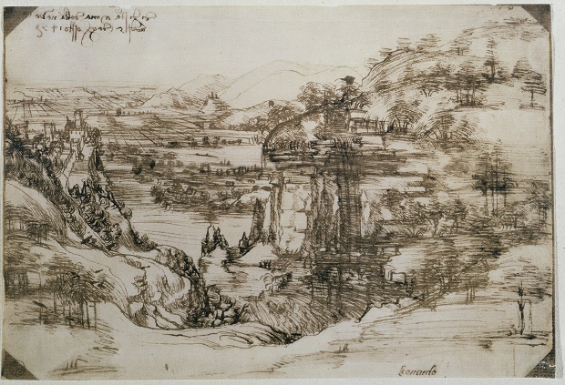 Il Paesaggio di Leonardo da Vinci ritorna nella terra d’origine