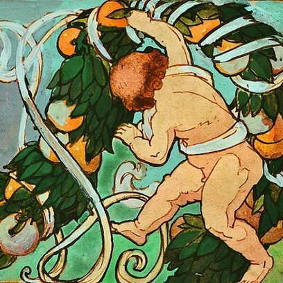 Villa liberty a Frascati affrescata da Paschetto, autore dello ‘Stellone’ italiano