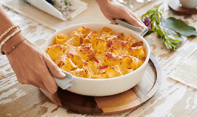 Sformato di pasta con il pecorino