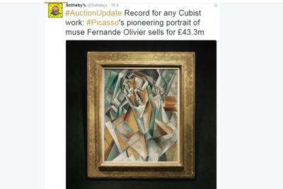 E’ di Picasso il dipinto cubista più caro del mondo