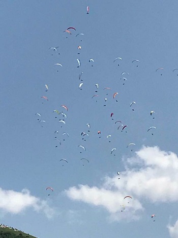 Di Milano e Merano i campioni italiani di parapendio 2018