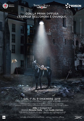 Prima della Scala con “Attila”di Giuseppe Verdi. Nuovi scenari
