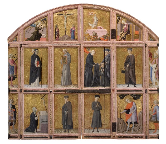 Come in origine il Tesoro di Siena nella Sagrestia Vecchia