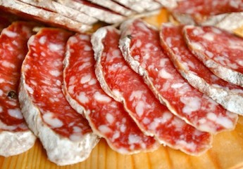 Bocconcini di Salame di Felino e mozzarella