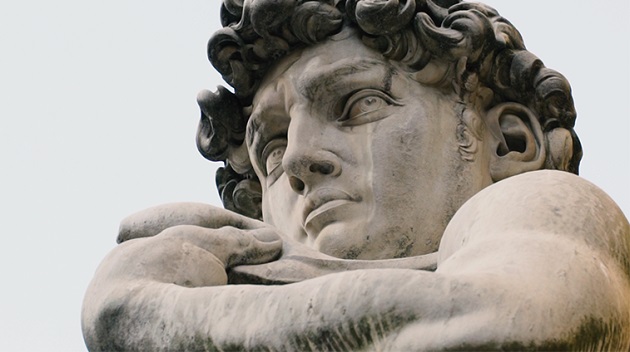 Video in era Covid. A Firenze ‘parlano’ le statue