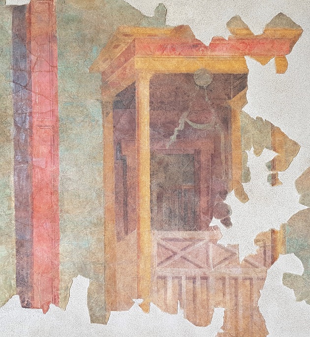 In mostra l’affresco restaurato della Villa Romana di Settefinestre