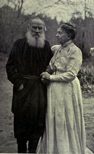 A cena da noi, Tolstoj e Signora