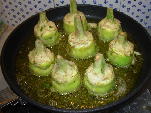 Carciofi con il tappo