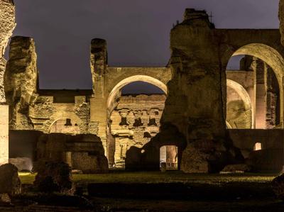 Roma. Caracalla: sogno di una notte di fine estate