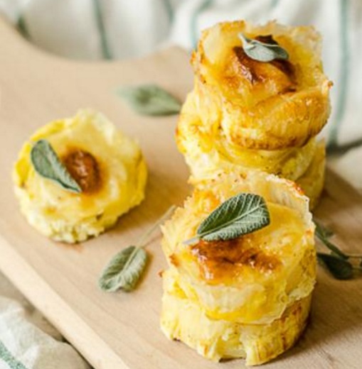 Tortini di patate e formaggio