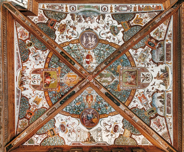 Tutti i mostri dei soffitti degli Uffizi