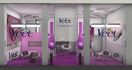 Veet Beauty Factory, il temporary store che aprirà a Milano