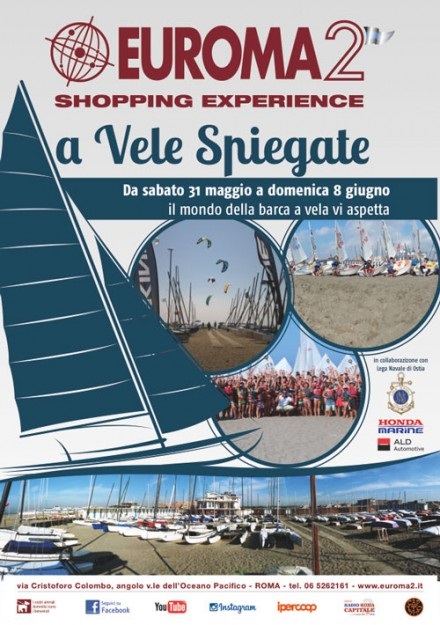 La Lega Navale di Ostia approda “A Vele Spiegate” a Euroma2