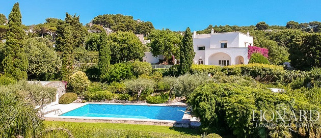 In vendita a Capri la villa dove visse Totò